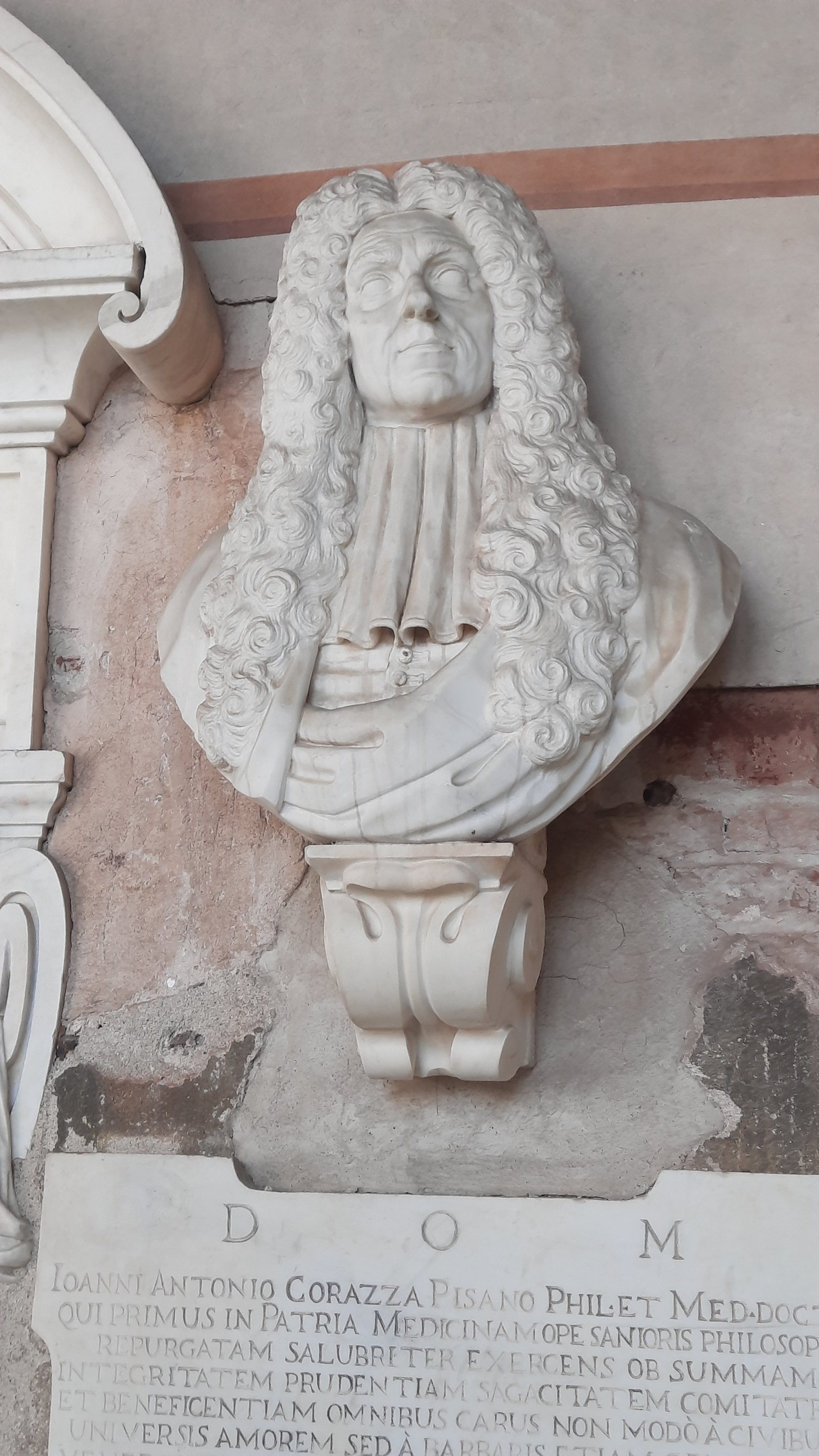 Giannantonio Corazza's funeral monument, Campo Santo, Pisa - 03.jpg